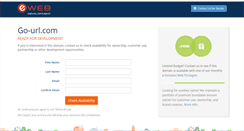 Desktop Screenshot of go-url.com
